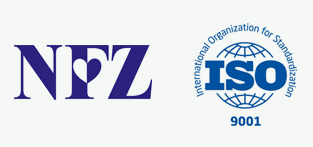 NFZ logo, ISO logo